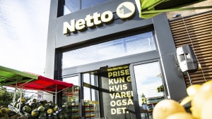 Det nye look på Netto-butikken på Islands Brygge. Foto: Ulrik M. Eriksen.