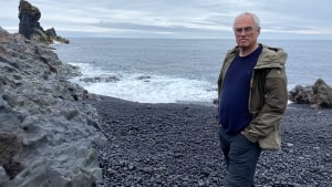 Esben Krægpøth og hans kone, Solveig Visby, begyndte at vandre for otte-ni år siden. Billedet er taget på en vandreferie på Island, som coronasituationen tillod at rejse til i sommeren 2020. Foto: Solveig Visby