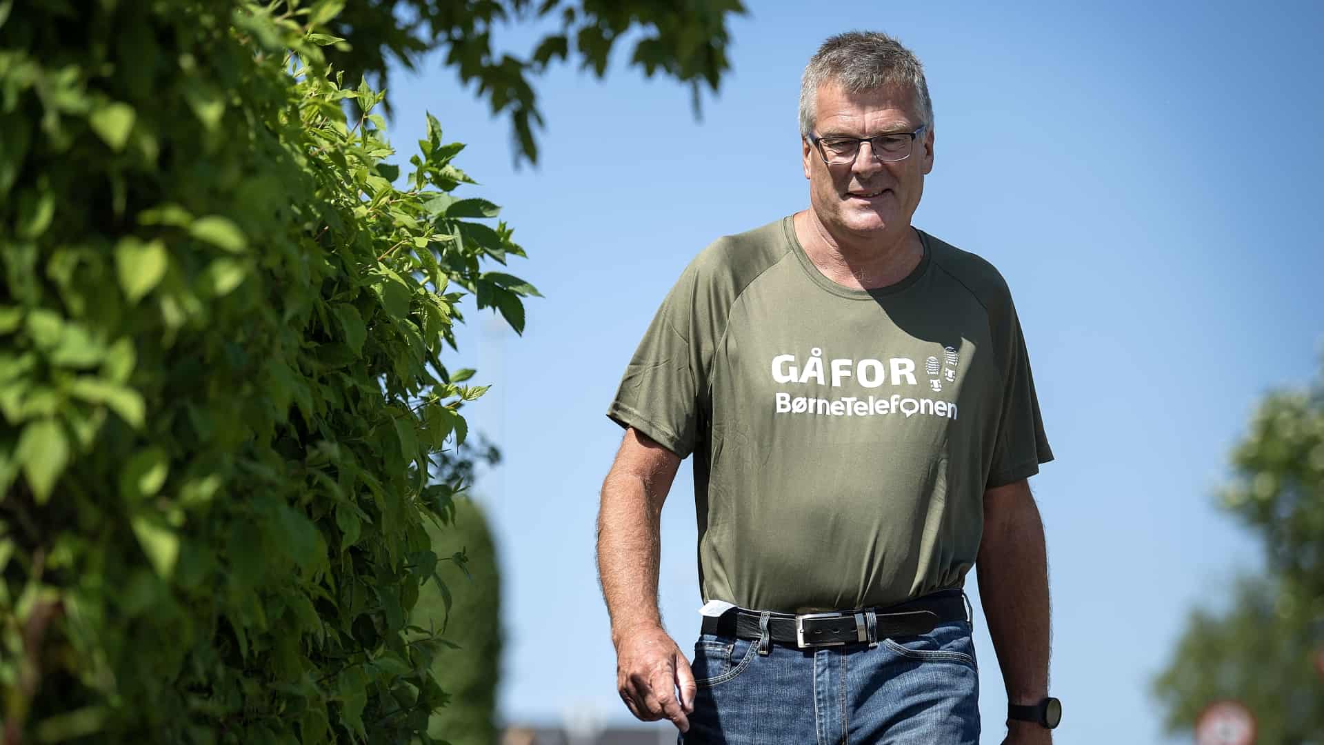 Gik 1900 kilometer på 78 dage: Snart får Jørn opfyldt et af sine store ...