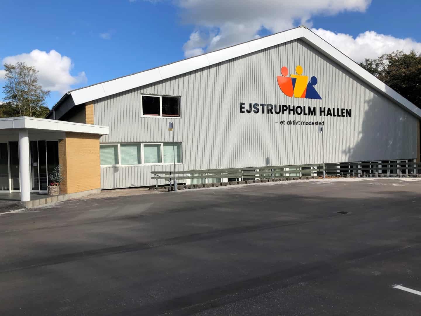 Udvidelse af Ejstrupholm Hallen i kommune 756