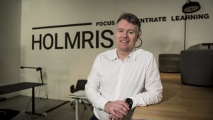 Direktør for Holmris B8 Henrik Holmris erkender at fusionen af de to virksomheder har været både sværere og krævet mere tid end forventet. Arkivfoto: Morten Pedersen