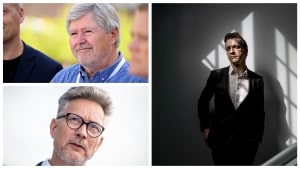 Søren Søndergaard fra Enhedslisten, Torsten Gejl fra Alternativet og fungerende udlændinge- og integrationsminister Kaare Dybvad Bek (S) krydsede klinger i ugens Det Røde Hjørne. Fotos: Philip Davali, Thomas Lekfeldt, Mads Claus Rasmussen/Ritzau Scanpix