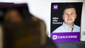 Moderaterne-medlemmet Mike Villa Fonseca har blandt andet været kulturordfører og indenrigsordfører for partiet. Foto: Martin Sylvest/Ritzau Scanpix