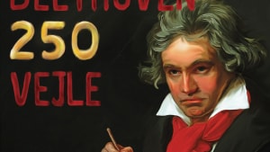 Vejle Kommune fejrer Ludwig van Beethovens 250-års-fødselsdag med en stor klassisk festival, som er gratis for publikum. PR-illustration: Vejle Kommune