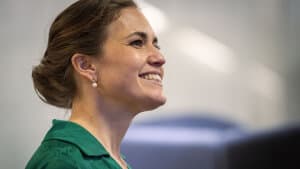 Ligestillingsminister Marie Bjerre kalder lovforslaget 