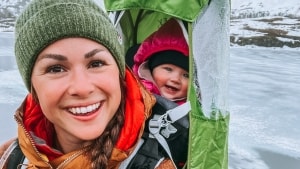 - Vandringerne var meget vejrbestemte, men også defineret af, hvor meget Nora gad - om hendes sur nu sad rigtigt den pågældende dag, siger Caroline Schack. Foto: Caroline Schack