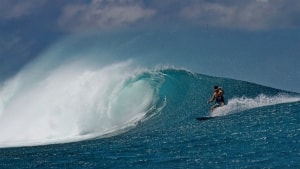 Tomas Schødt, dene ene halvdel af succesvirksomheden Kitedanmark, er selv surfer på højt niveau. Foto: Eurokite