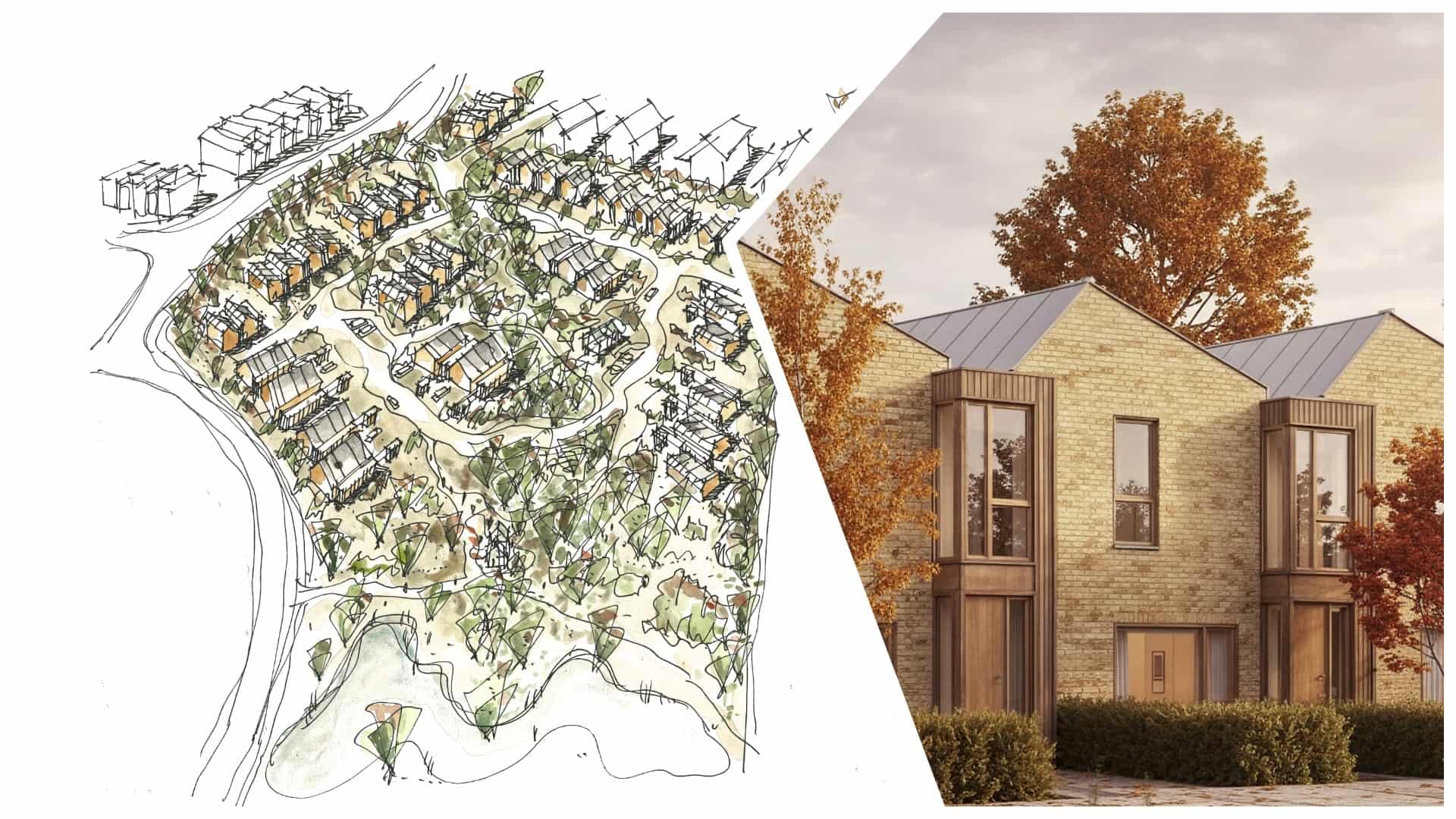 41 nye rækkehuse på Jørgen Clevins Gade i Lisbjerg, Aarhus