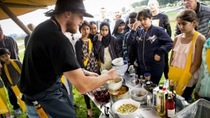 Siden 2012 har Food Festival trukket tusindvis af mennesker til Tangkrogen i starten af september. Men i år bliver der ingen madfest. Foto: Axel Schütt