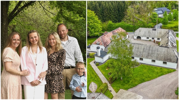 Mette og Morten skabte deres drøm på landet: Nu sælger de 150 år gammelt hus med søer og skov