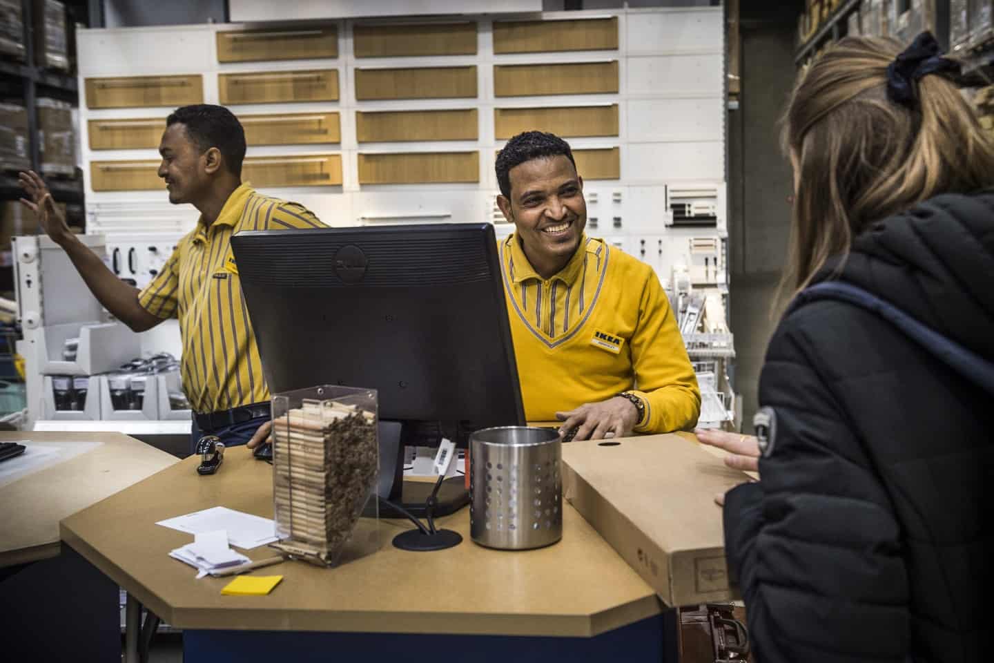 Abrahaley Og Shamsadeen Har Fuldtidsjob I Ikea Nogle Vælger En