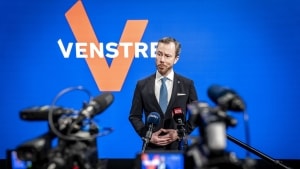 Venstres formand, Jakob Ellemann-Jensen, gør efter valgresultatet den 1. november klar til et opgør med resten af blå blok. (Arkivfoto: Mads Claus Rasmussen/Ritzau Scanpix)