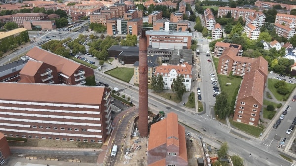 Pejlemærke på 50 meter skal forvandles: Nu får ikonisk skorsten nyt liv