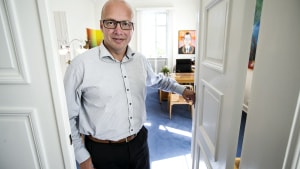 Borgmester Jørn Pedersen roser kommunens ansatte og borgere for den måde, de tacklede kommunens store økonomiske krise på. Arkivfoto: Martin Ravn