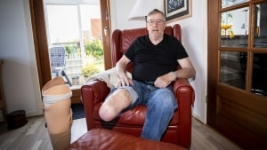 Svend Dalsgaard Pedersen fra Viborg er en af de mange patienter, der nu frygter, at han kunne have undgået at få amputeret sit ben. Arkivfoto: Johnny Pedersen