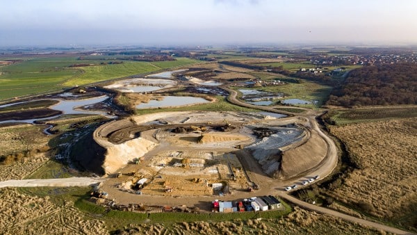 Genießen Sie die Aussicht vom Ringwall des Erlebniscenters ugeavisen.dk