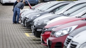 De nye biler har ikke haft et gyldent 2022, viser nyeste tal for bilindregistreringer fra Danmarks Statistik. Arkivfoto: Lars Juul