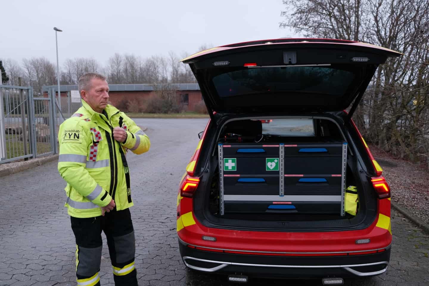 Kæmpe Oliespild Efter Formodet Hærværk Mod 15 Lastbiler Fyns Politi Ser På Sagen Med Stor 