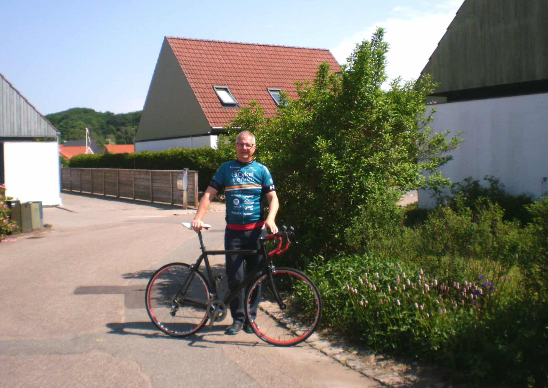 Knud Erik fra Auning cykler for en verden uden sclerose stiften.dk