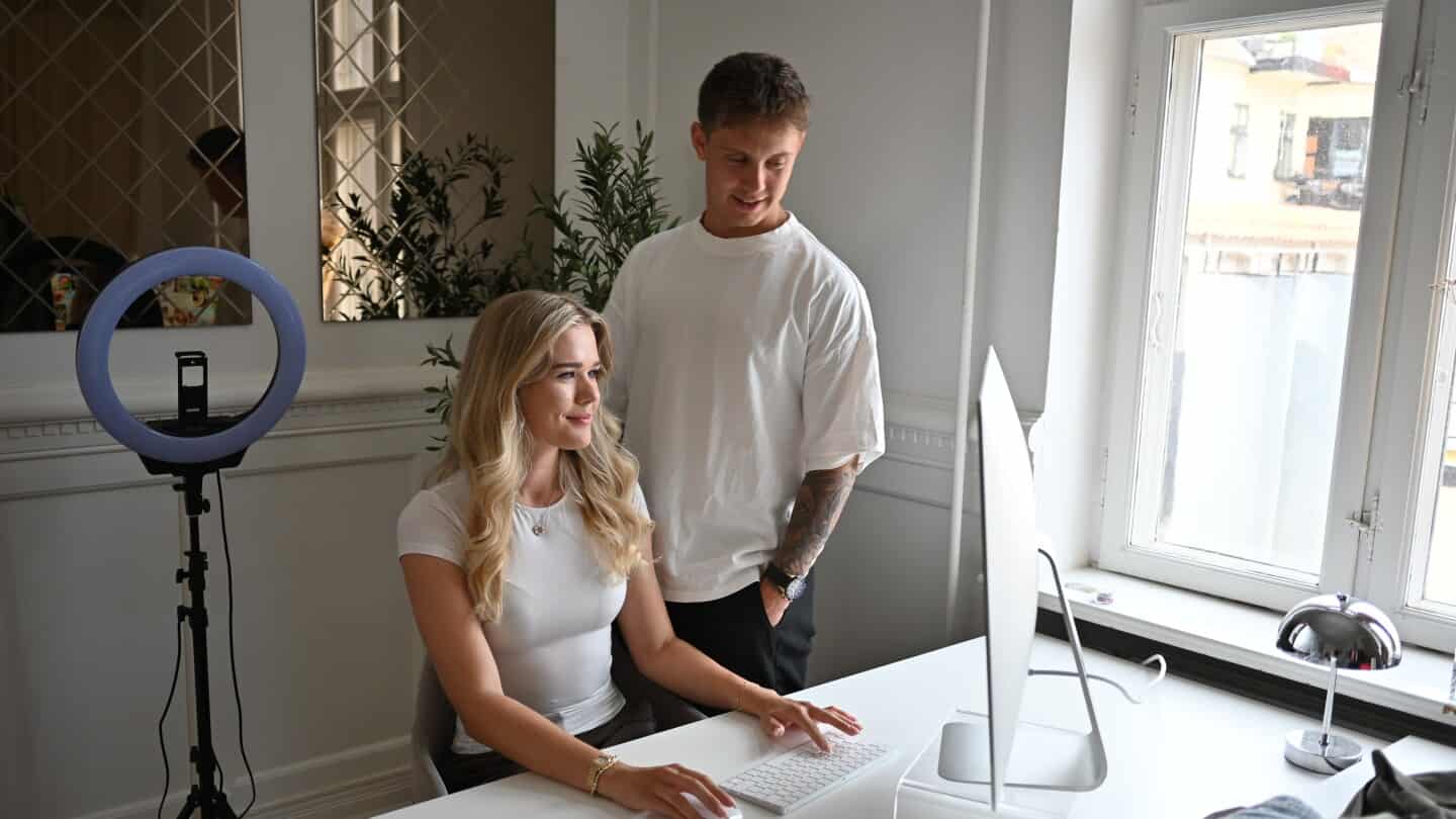 Louise og Simon