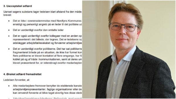 - Det var voksenskældud: Direktør kaldte bekymringsbrev fra plejehjemsansatte uacceptabel adfærd