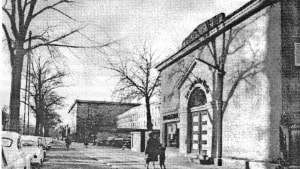 Evangeliehuset på Blegdamsvej som lå på stedet i over 40 år frem til 1963. Billedet her er fra 1962. Foto: Østerbro Lokalhistoriske Forening og Arkiv