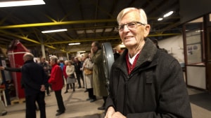Museumsmand og fhv. vagtmester på Horsens Statsfængsel Aage Egholm var en af dem, der døde i januar i år. Han blev 90 år. Arkivfoto: Morten Marboe