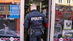 Politiet er mere synlige i gaderne i disse dage end normalt. Arkivfoto:Henning Bagger/Ritzau Scanpix