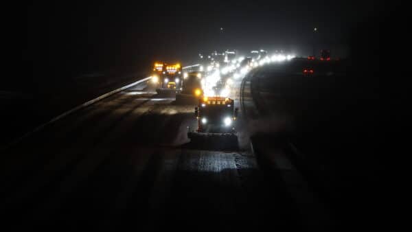 Læs eller genlæs livebloggen: Snestorm og farligt vejr på Fyn