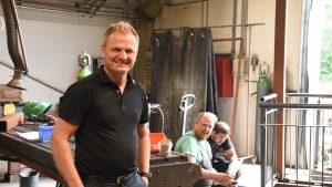 Lars B. Christensen er færdig med at producere altaner. Arkivfoto: Carsten B. Grubach