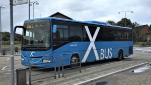 X-bussen har givet mange gode ture mellem Ringkøbing og Aarhus. Foto: Poul Osmundsen