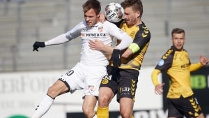 Anders Holvad scorede to gang, da FC Fredericia fredag aften vandt over Nykøbing FC. Arkivfoto: Ole Nielsen