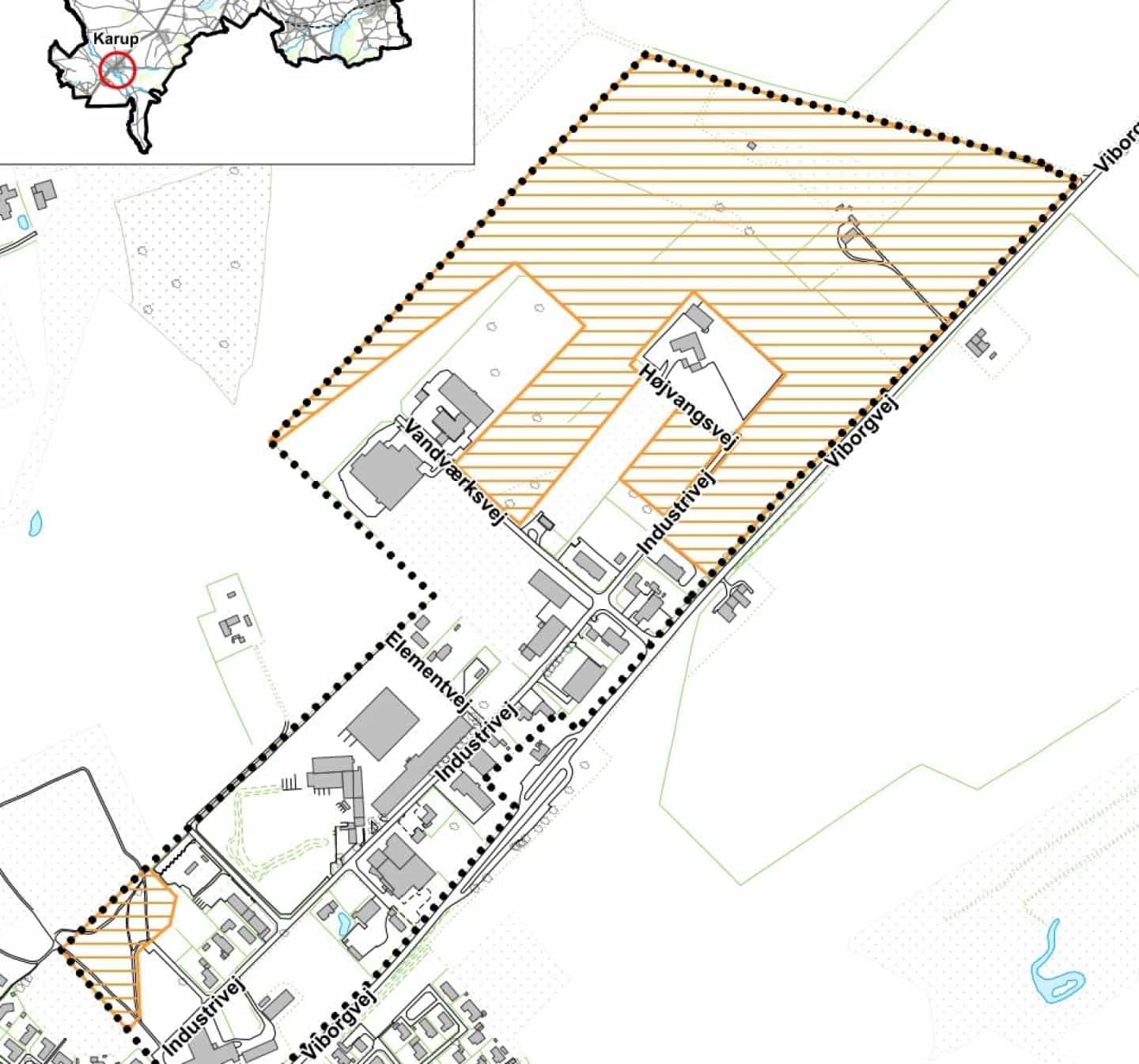 Lokalt erhvervsområde må vige for rent drikkevand