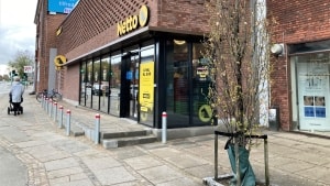 Netto på Silkeborgvej i Åbyhøj genåbner 6. maj 2021 efter en ombygning, der har gjort butikken dobbelt så stor. Denne Netto var den første, som åbnede i Aarhus. Foto: Henrik Lund