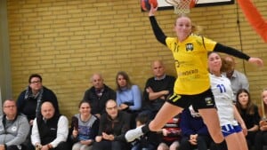 Kathrine Kubicki har oplevet at spille i håndboldligaen for Sønderjyske. Nu kæmper hun for at komme i ligaen med Horsens HK. Foto: Michael Just.