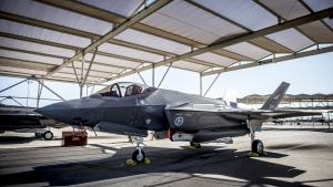 De nye F-35-Kampfly larmer langt mere end de nuværende F-16-kampfly. (Foto: Mads Claus Rasmussen/Ritzau Scanpix)