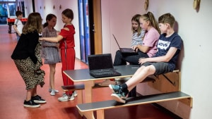 Flere partier i Horsens Byråd mener, at skolebørnene skal slippe for at blive testet, når de vender tilbage til deres klasser. Arkivfoto: Morten Pape
