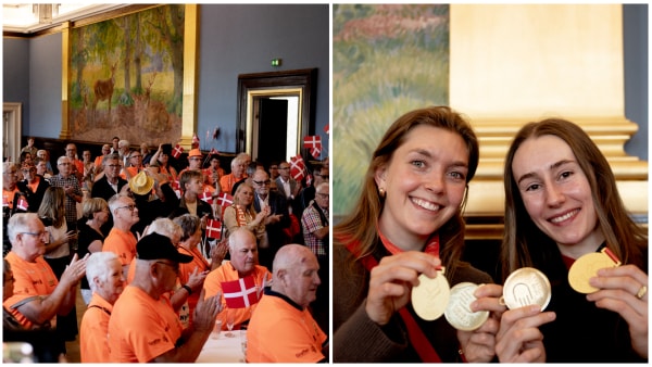 Danmarksmestrene blev fejret efter en vild nat med fire timers søvn: - Vi tømte McDonalds for mad