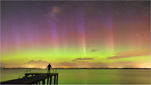 Flot Syn Over Fjorden: Nordlys Lyste Op | Jv.dk