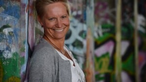 Linda Kruse, der bor i Vejle, glæder sig vildt meget til at starte som ny centerleder i Egtved om få dage. Hun bliver kastet lige ud på dybt vand, da svømmehallen åbner 1. oktober, men det tager hun i stiv arm. Privatfoto