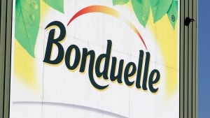 Franske Bonduelle lægger ikke skjul på, at virksomheden holder fast i sine tre russiske fabrikker for at producere dåsemajs og -ærter til den russiske befolkning. Arkivfoto: Regis Duvignau/Reuters/Ritzau Scanpix