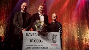 Verdensmesteren Oscar Gladney blev udpeget som Årets Talent. Foto: Morten Pedersen