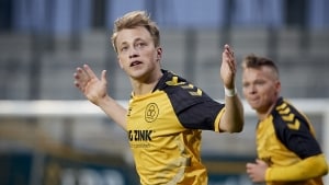 I løbet af den sidste halve time gjorde Tengstedt en afgørende forskel for AC Horsens. Foto: Ole Nielsen.