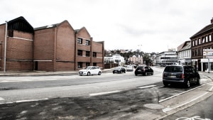 Hvis NPV realiserer byggeprojektet ved Gammelhavn har et byrådsflertal besluttet at Sønderbrogade skal lukkes for trafik. Den beslutning bekymrer det konservative folketingsmedlem Niels Flemming Hansen. Foto: Mette Mørk