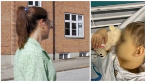 Jeanettes seksårige søn blev halvandet døgn efter kontakt med vagtlægen i Region Midtjylland akut indlagt med leversvigt. Privatfoto