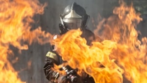 Odense Brandvæsen brandmand. Arkivfoto: Peter Leth-Larsen