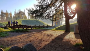 Naturlegepladsen i Valbyparken er Københavns mest besøgte legeplads. Foto: Privat