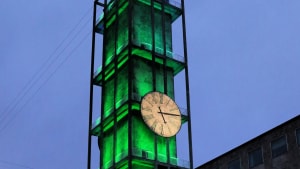Aarhus farves grøn. Arkivfoto: Per Ryolf