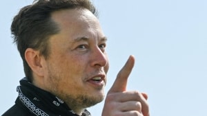 Det er ikke kun i Skandinavien, at Elon Musk og Tesla skal forholde sig til voldsom kritik og modstand fra fagforeningerne. Men Tesla afviser en fælles overenskomst på deres fabrik sydøst for Berlin. Foto: Pool New/Reuters/Ritzau Scanpix