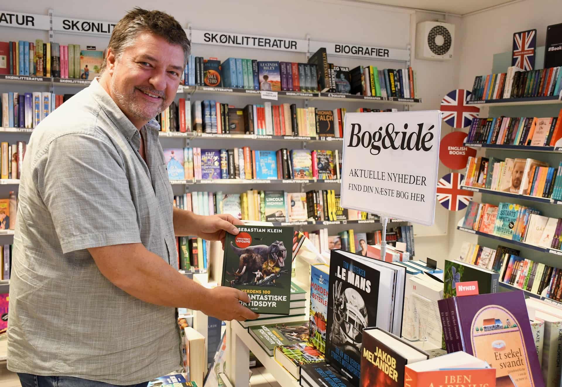 Brian fejrer milepæl med sin bog- og legetøjsbutik: - Jeg har fortrudt ...
